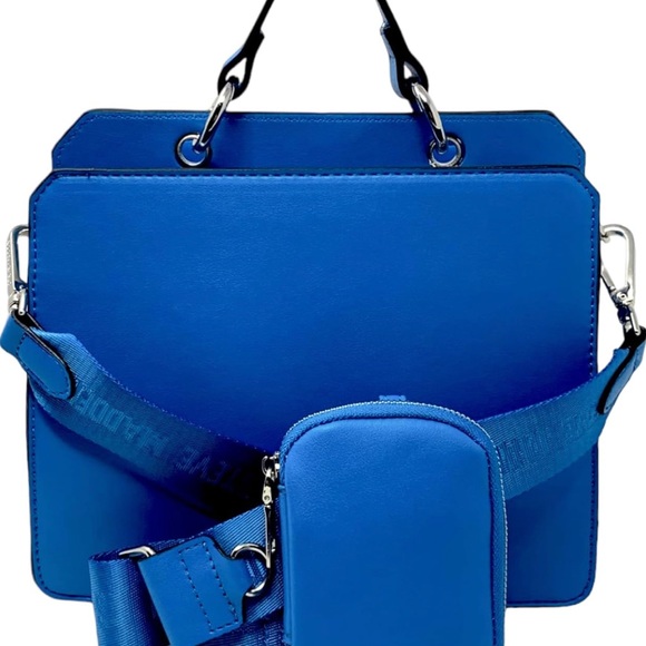 Steve Madden Evelyn crossbody NWT *Blue* - Picture 2 of 3